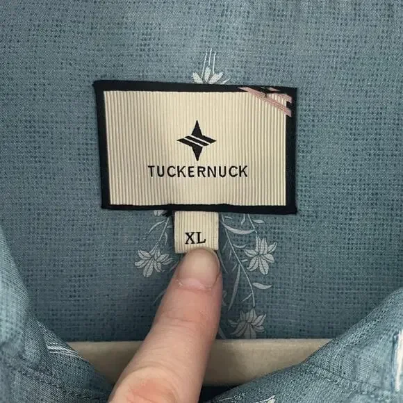 Tuckernuck Blue Floral Blouse - Picture 11 of 15